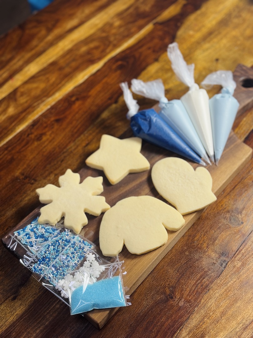 winter cookie diy kit sugar spells baking