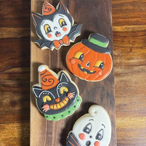 Halloween Vintage Cookie Box
