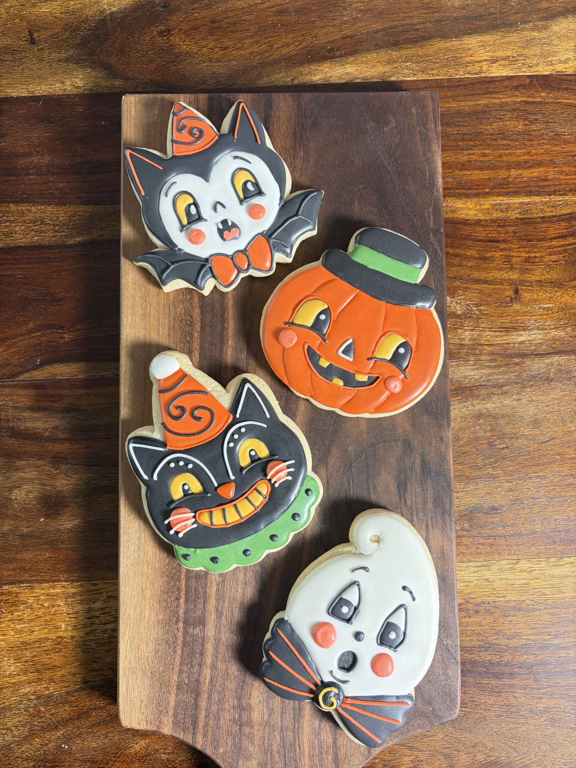 Halloween Vintage Cookie Box