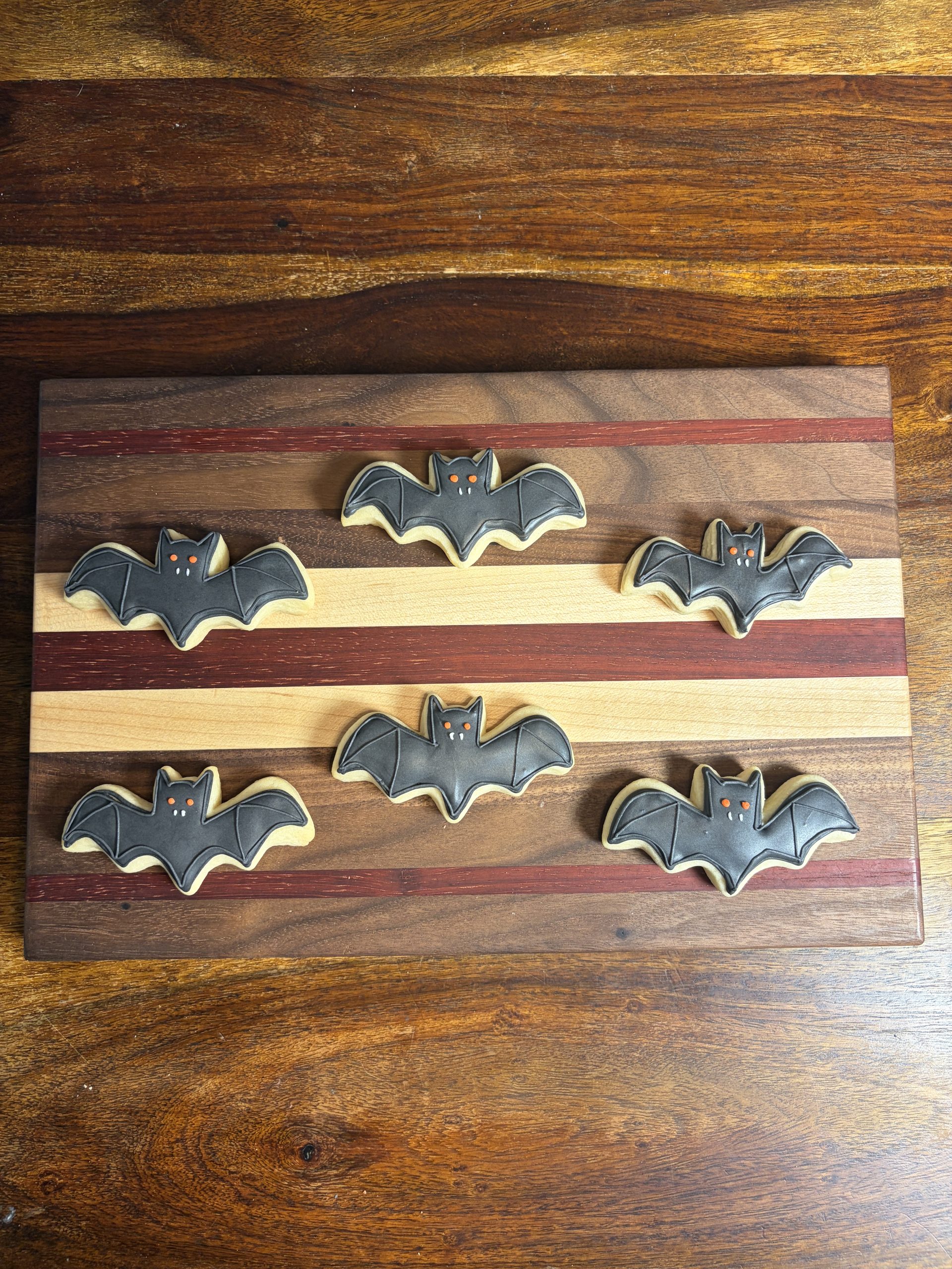 Halloween Sugar Cookies - Bats